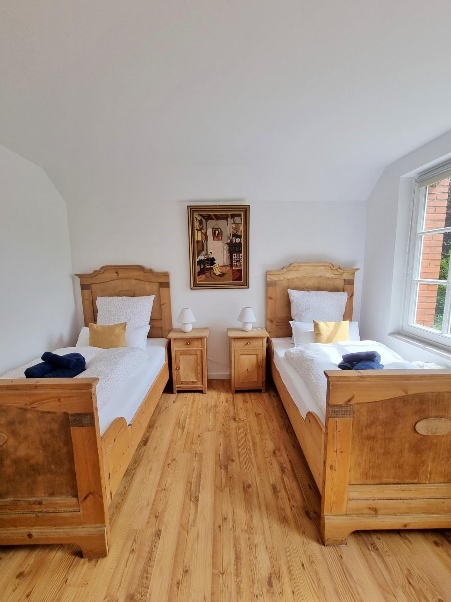 200 Jahre Altes Landhaus Mit Tieren Goldenstedt ภายนอก รูปภาพ